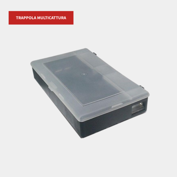 Trappola multicattura in plastica per animali striscianti - box contenitore