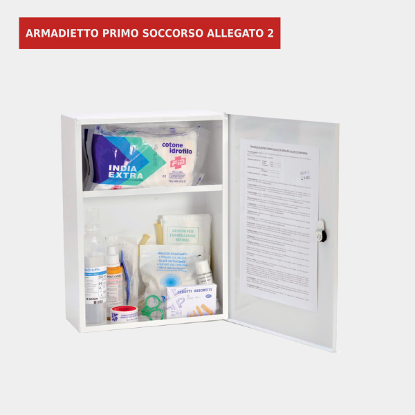 Armadietto pronto soccorso allegato 2