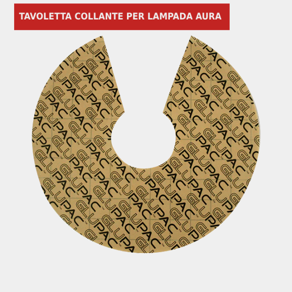 Tavola collante per lampada Aura